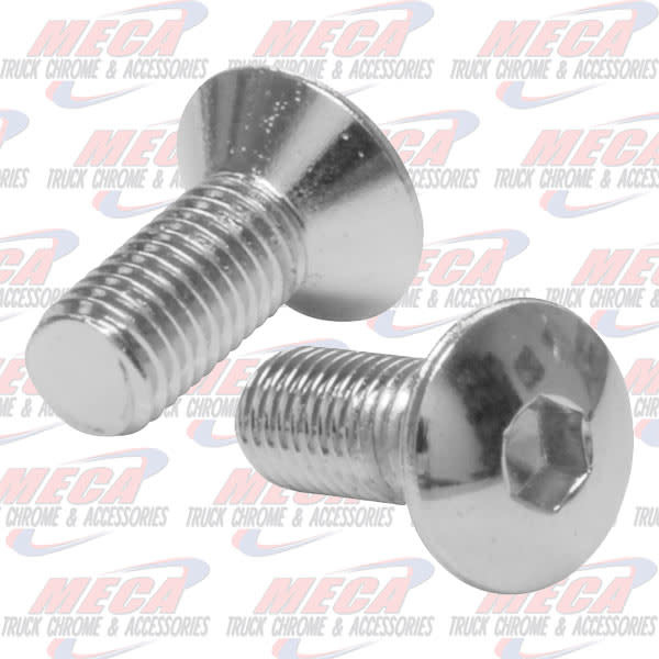 SCREW WINDOW CRANK KW/PB WITH SQD HOLES