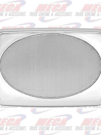 SPEAKER COVER PB 7" X 4-7/8" RECTANGULAR SNAP ON (SET OF 2)