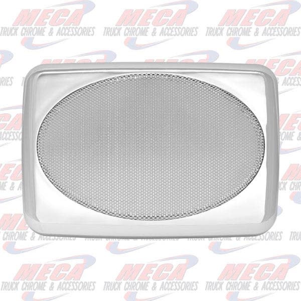SPEAKER COVER PB 7" X 4-7/8" RECTANGULAR SNAP ON (SET OF 2)