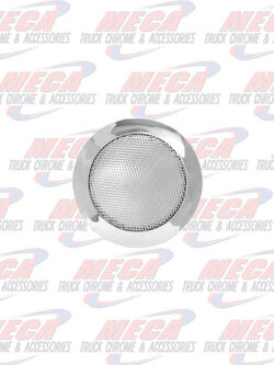 SPEAKER COVER ROUND PB SMALLEST CHROME SNAP ON