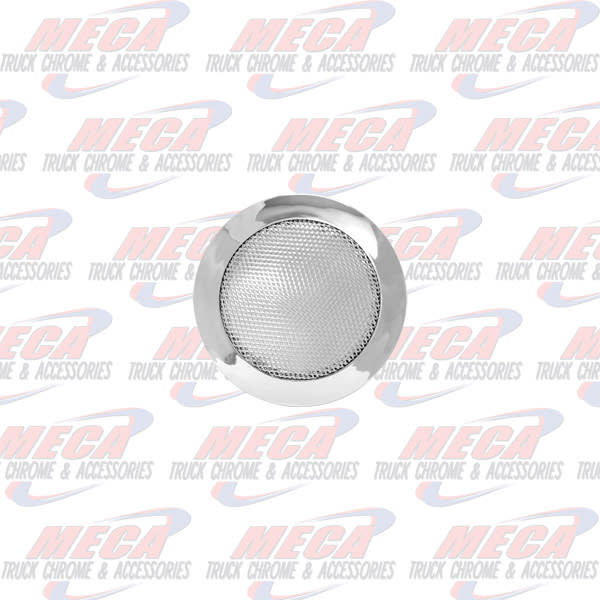 SPEAKER COVER ROUND PB SMALLEST CHROME SNAP ON