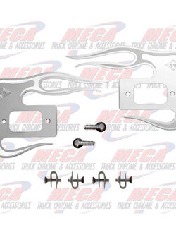 PB DOOR DOME LIGHT FLAME TRIM SET