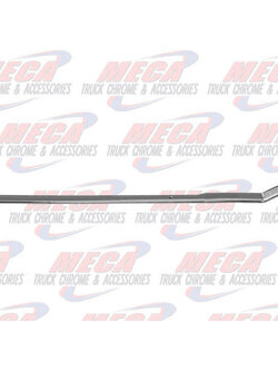 INNER WINDOW TOP TRIM PB 2 PC SET CHROME