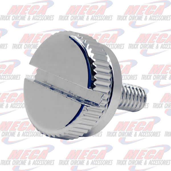 CB BOLT 4MM PLAIN S/S CHROME 2/PK