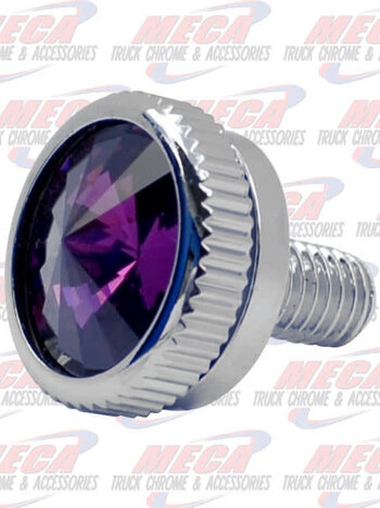 CB BOLT 5MM PURPLE S/S CHROME 2/PK