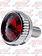 CB BOLT 5MM RED S/S CHROME 2/PK