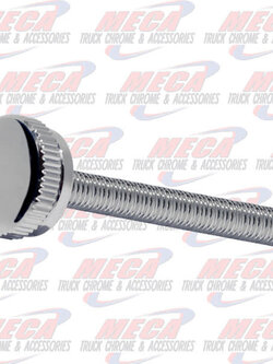 CB BOLT 5MM PLAIN LONG S/S CHROME 2/PK