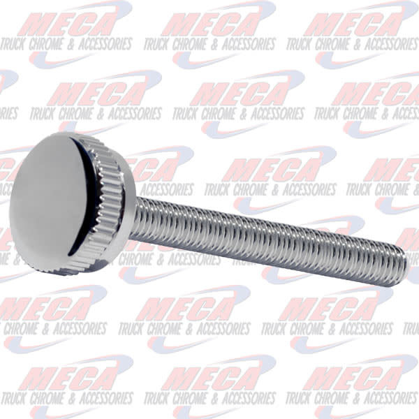 CB BOLT 5MM PLAIN LONG S/S CHROME 2/PK