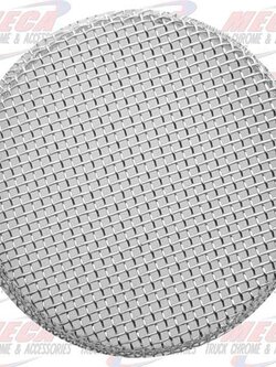 CB MIC GRILL ROUND CHROME ROAD KING 56