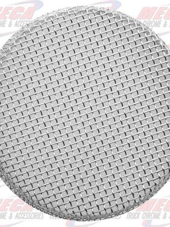 CB MIC GRILL ROUND CHROME ROAD KING 56