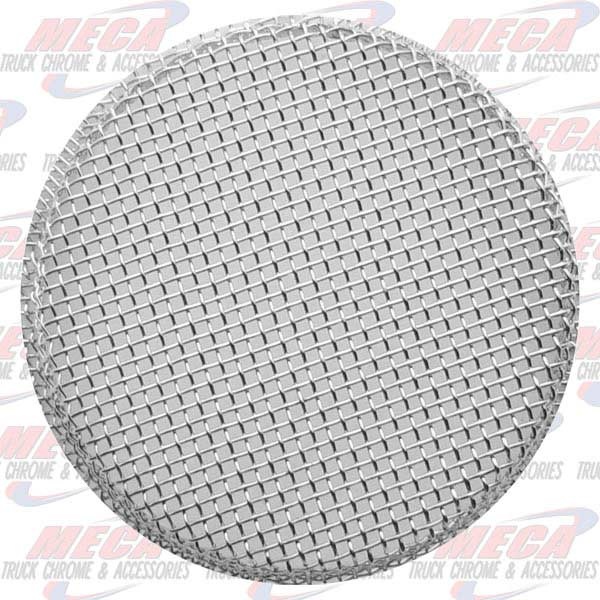 CB MIC GRILL ROUND CHROME ROAD KING 56