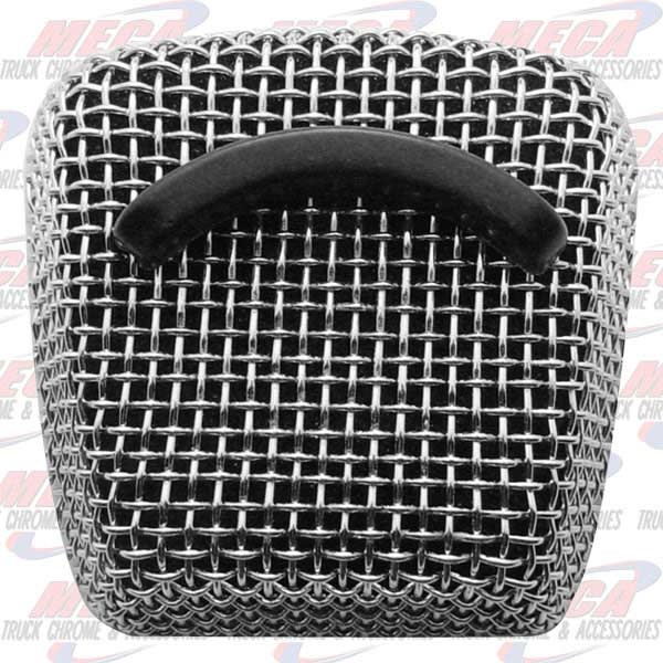 CB MIC GRILL RECT CHROME ASTATIC 636