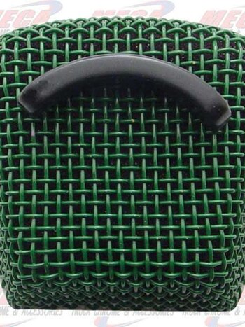 CB MIC GRILL RECT GREEN ASTATIC 636