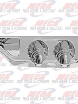 CUPHOLDER DUAL FL CENTURY CHROME