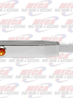 TURN SIGNAL SWITCH HANDLE PLASTIC CHROME AMBER
