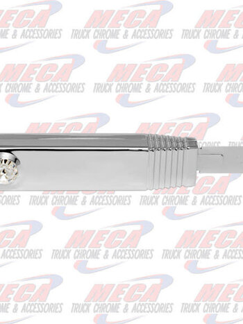 TURN SIGNAL SWITCH HANDLE PLASTIC CHROME CLEAR