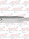TURN SIGNAL SWITCH HANDLE PLASTIC CHROME CLEAR