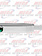 TURN SIGNAL SWITCH HANDLE PLASTIC CHROME GREEN