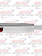 TURN SIGNAL SWITCH HANDLE PLASTIC CHROME RED