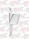 CR. ALUM. ADJUSTABLE FOOT REST