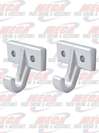SUNVISOR HOOK CLIP KW CHROME