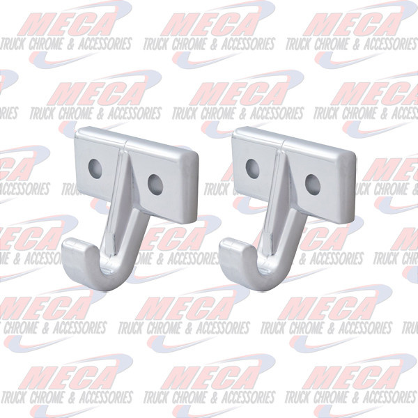SUNVISOR HOOK CLIP KW CHROME