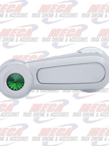 WINDOW CRANK HANDLE PB 2006+ GREEN