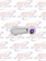 WINDOW CRANK HANDLE PB 2006+ PURPLE