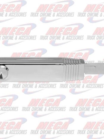 TURN SIGNAL SWITCH HANDLE PLASTIC CHROME INDENTED