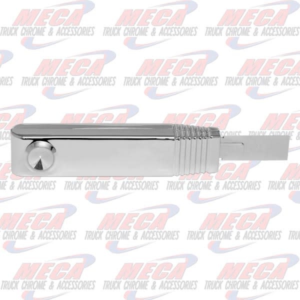 TURN SIGNAL SWITCH HANDLE PLASTIC CHROME INDENTED