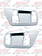 DOOR HANDLE TRIM INTERIOR  SET KW 2006 +