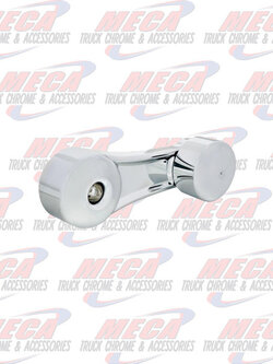 WINDOW CRANK HANDLE PLAIN CHROME KW SLOTTED