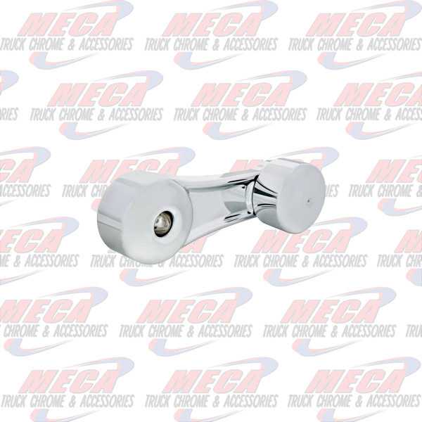 WINDOW CRANK HANDLE PLAIN CHROME KW SLOTTED