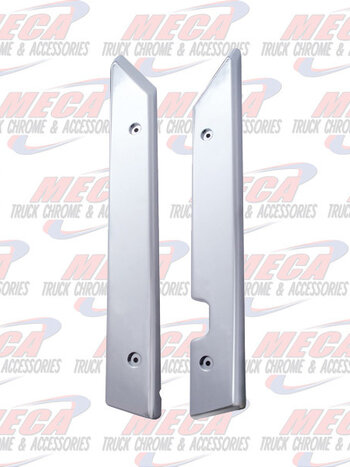 FL WINDSHIELD POST INTERIOR COVERS CHROME PAIR