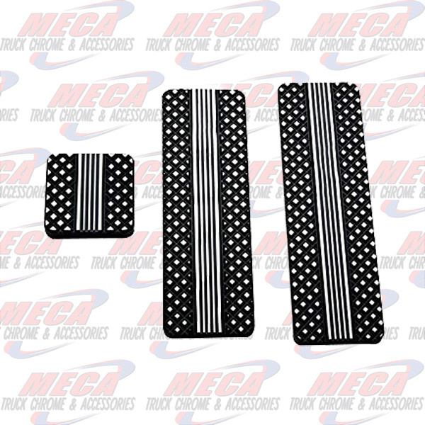 PEDAL ALUM BLACK DIAMOND KW W900 T800 01-06 - RWC BRAND MADE IN USA