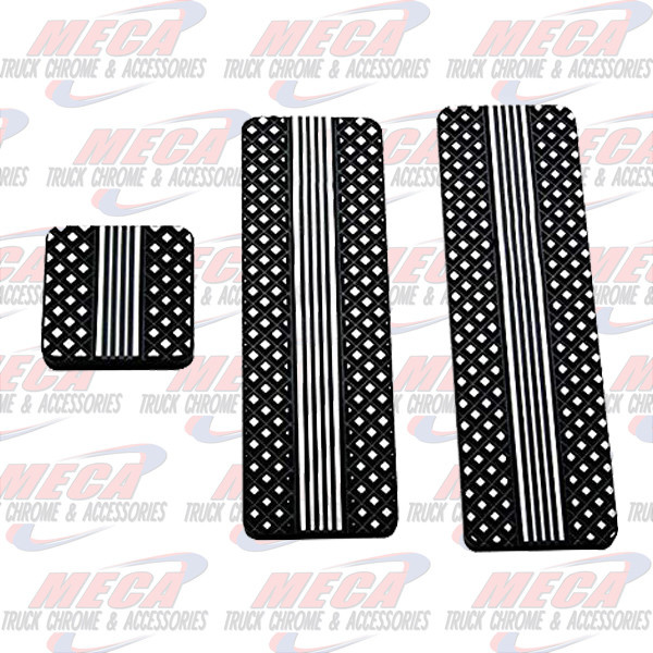 PEDAL ALUM BLACK DIAMOND KW W900 T800 94-00 - RWC BRAND MADE IN USA