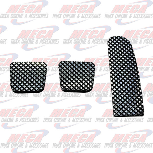 PEDAL ALUM BLACK DIAMOND FL COR CAS BUS M2 94-16 - RWC BRAND MADE IN USA