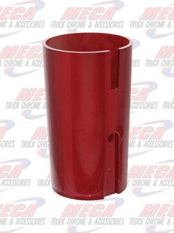 GEAR SHIFT UNDER KNOB COVER PLASTIC CANDY RED