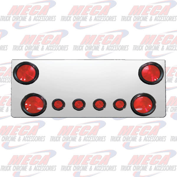 CENTERPIECE S.S. 4-4" RND LTS AND 4-2" RND LTS