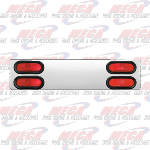 REAR CENTERPIECE SKINNY W/ 4 OVAL LTS