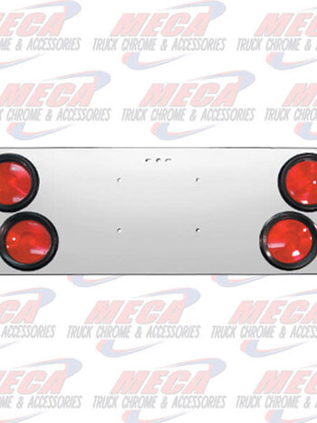REAR CENTERPIECE W/ 4-4" SLANTED LTS