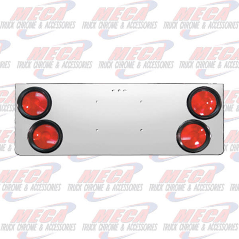 REAR CENTERPIECE W/ 4-4" SLANTED LTS