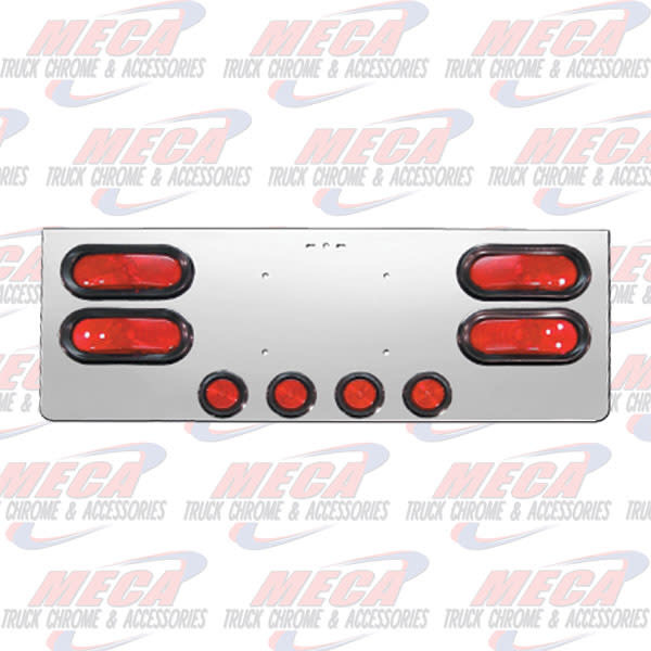 CENTERPANEL REAR 4-OVAL, 4-2"