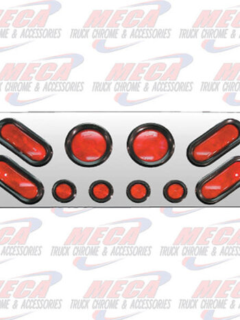 CENTERPANEL REAR 2-4",4-OVAL,4-2"