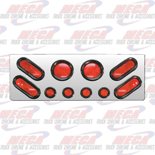 CENTERPANEL REAR 2-4",4-OVAL,4-2"