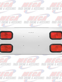 REAR CENTERPIECE 4 RECT LIGHTS   14" WIDE