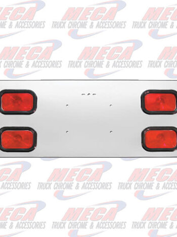 REAR CENTERPIECE 4 RECT LIGHTS   14" WIDE
