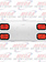 REAR CENTERPIECE 4 RECT LIGHTS   14" WIDE