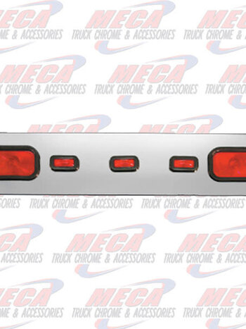 CENTERPANEL REAR SMALL W/ 2 RECT & 3 RECT SMALL