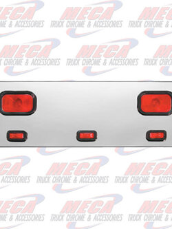 REAR CENTERPIECE W/ 2 RECT LTS & 3 SMALL RECTANG